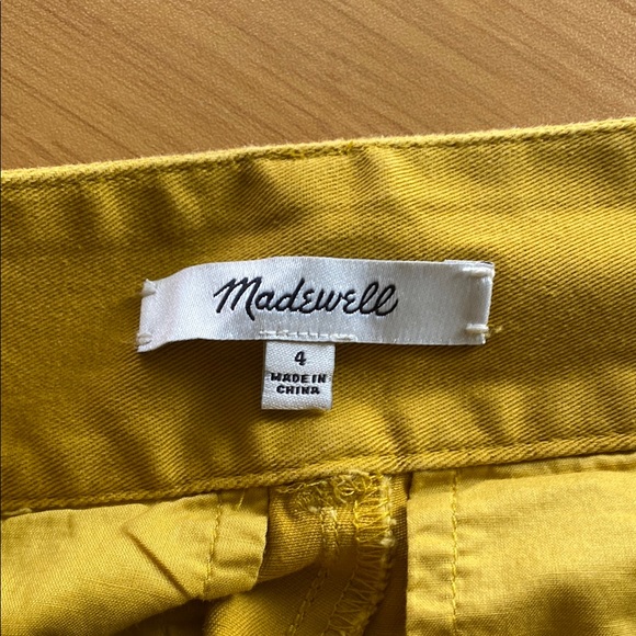 MADEWELL Pleated Wide Leg Pant in‎ Golden Pecan - Picture 6 of 6